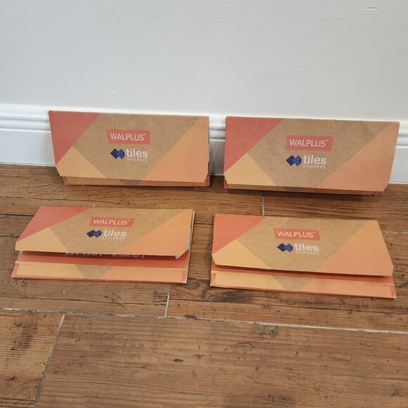 New Walplus 4 pack wall tile stickers - Picture 5 of 7